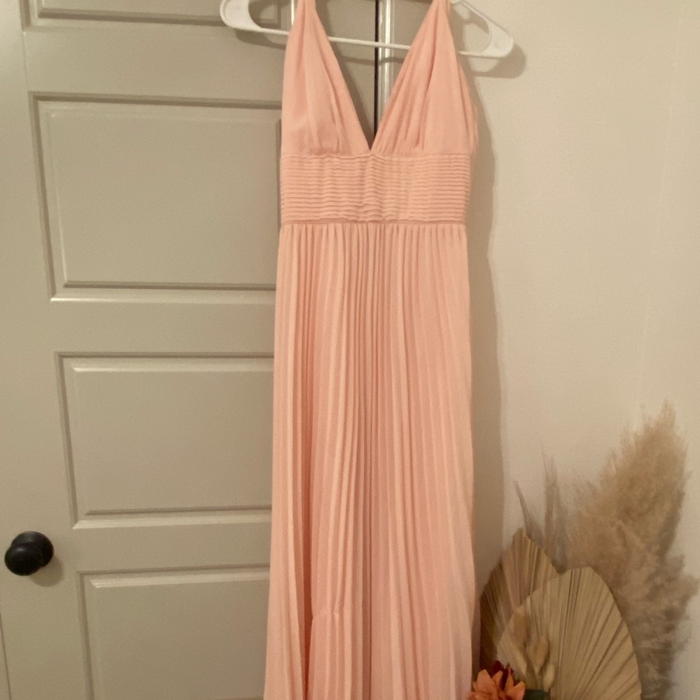 Pink prom dress
